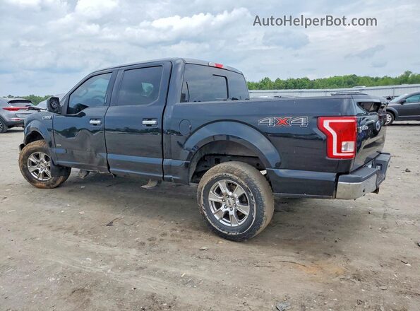 1FTEW1EP7GFB42644 2016 FORD F150 Черный Задняя левая четверть