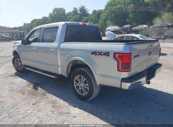 1FTEW1EP7GFB65809 2016 FORD F150 Silver უკანა მარცხენა