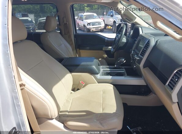 1FTEW1EP7GFB65809 2016 FORD F150 Silver წინა სალონის ხედი
