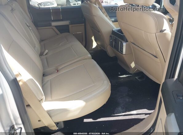 1FTEW1EP7GFB65809 2016 FORD F150 Silver VIN კოდის სტიკერის ხედი