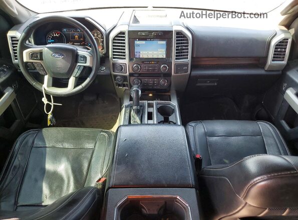 1FTEW1EP7GFB67396 2016 FORD F150 Черный Вид панели приборов