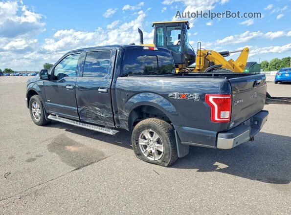 1FTEW1EP7GKF32425 2016 FORD F150 Black Հետևի ձախ