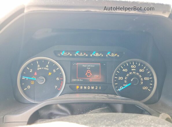 1FTEW1EP7GKF32425 2016 FORD F150 Black Սարքավորումների վահանակի տեսք
