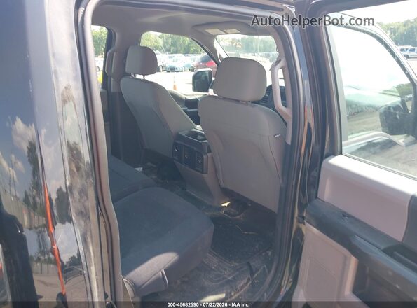 1FTEW1EP7GKF74917 2016 FORD F150 Black Vista de la etiqueta del VIN
