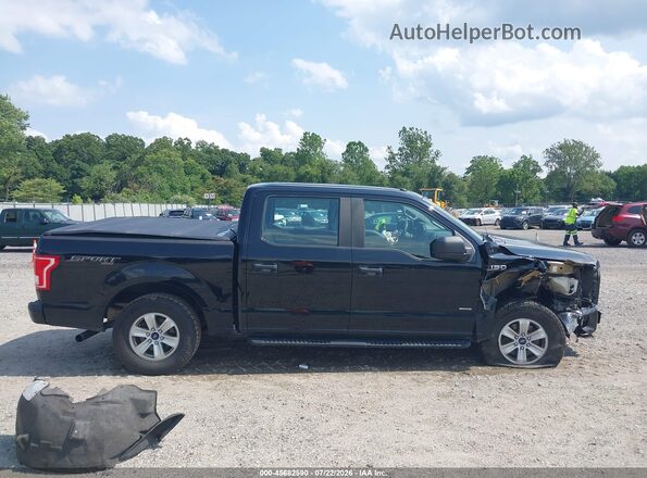 1FTEW1EP7GKF74917 2016 FORD F150 Black Vista interior de 360 grados