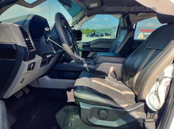 1FTEW1EP7HFA60639 2017 FORD F150 White Front interior view