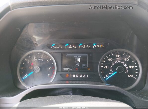 1FTEW1EP7HKC05962 2017 FORD F150 Gray Rear seats view