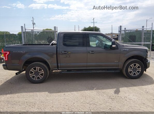 1FTEW1EP7HKC05962 2017 FORD F150 Gray 360 interior view