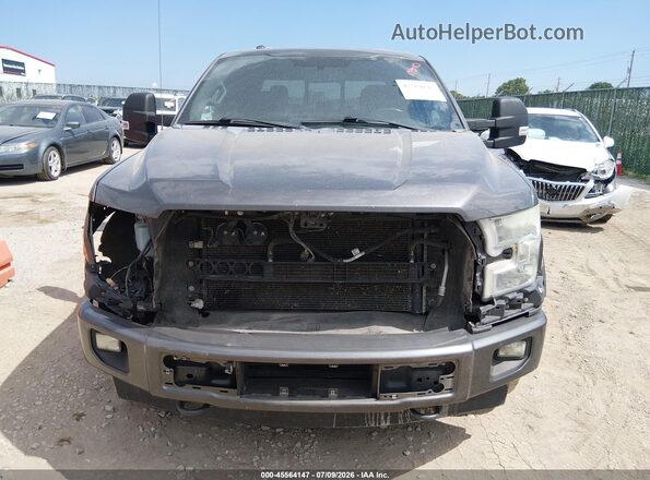 1FTEW1EP7HKC05962 2017 FORD F150 Gray Rear interior view