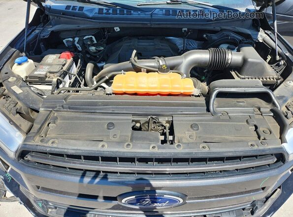 1FTEW1EP7JFA71162 2018 FORD F150 Черный Вид задней части салона