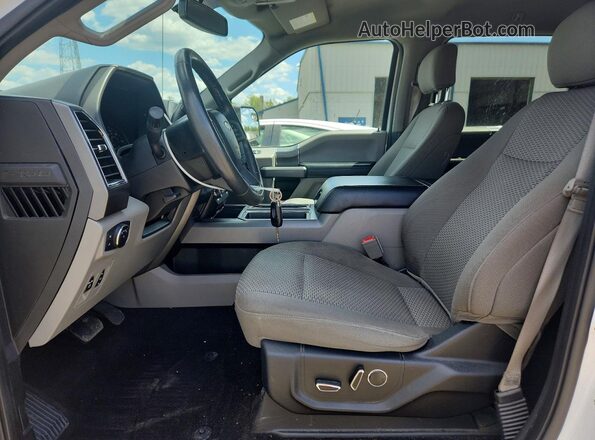 1FTEW1EP7JFB42702 2018 FORD F150 White Vista interior delantera