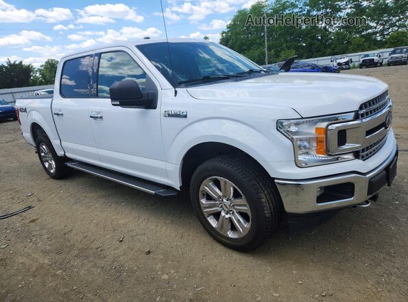 1FTEW1EP7JFB42702 2018 FORD F150 White Delantero derecho