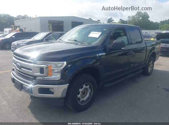 1FTEW1EP7JFD18597 2018 FORD F150 Black Vista tres cuartos delantera izquierda