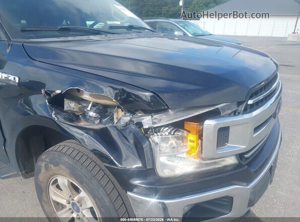1FTEW1EP7JFD18597 2018 FORD F150 Black Vista frontal