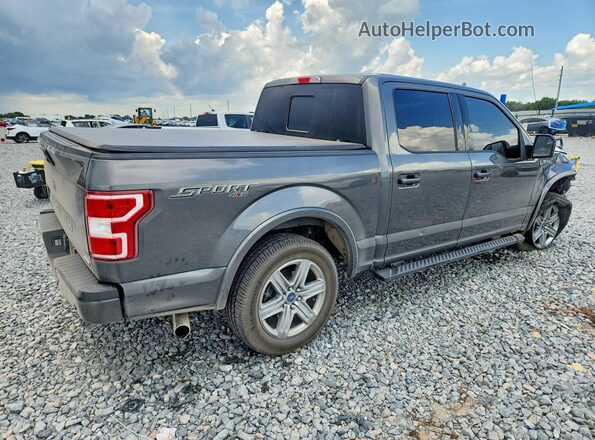 1FTEW1EP7JFD32936 2018 FORD F150 Gray Tył prawy
