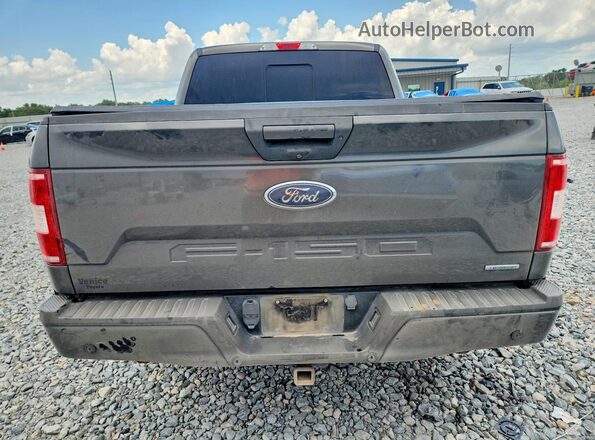 1FTEW1EP7JFD32936 2018 FORD F150 Gray Widok z tyłu