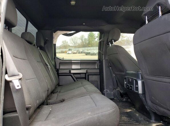 1FTEW1EP7KFC57723 2019 FORD F150 Black Հետևի նստատեղերի տեսք