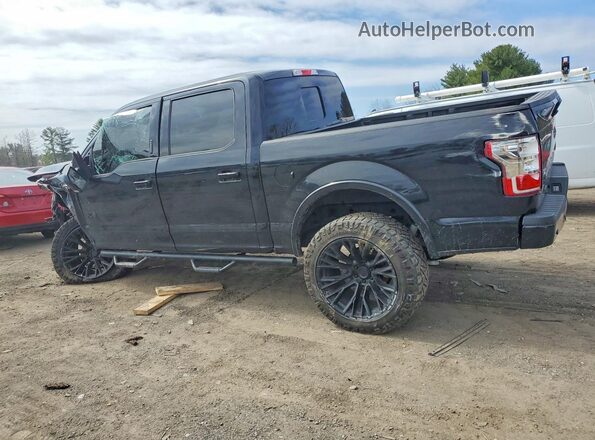 1FTEW1EP7KFC57723 2019 FORD F150 Black Հետևի ձախ