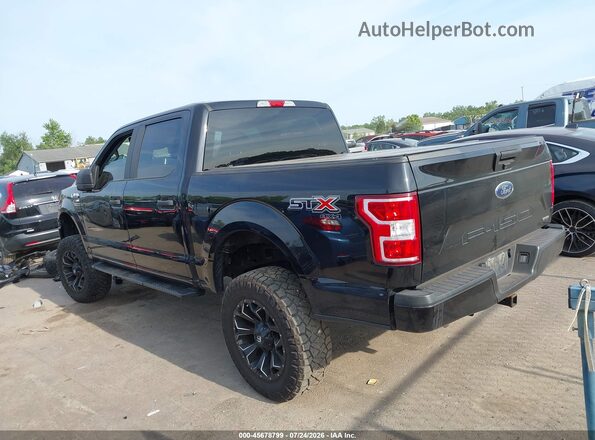 1FTEW1EP7KFC99633 2019 FORD F150 Black Tył lewy