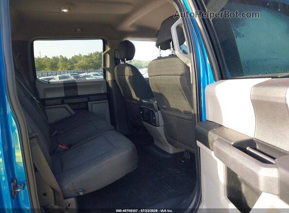 1FTEW1EP7KKD87640 2019 FORD F150 Blue VIN կոդի պիտակի տեսք