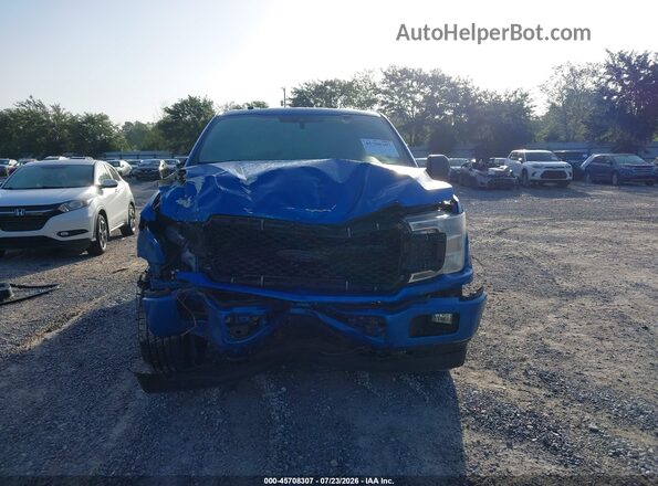 1FTEW1EP7KKD87640 2019 FORD F150 Blue Սարքավորումների վահանակի տեսք