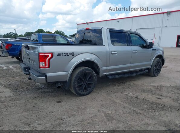 1FTEW1EP7LFA12177 2020 FORD F150 Silver Trasero derecho