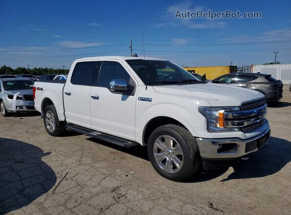 1FTEW1EP7LFB32433 2020 FORD F150 Белый Передняя правая четверть