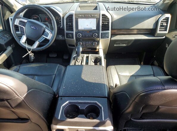 1FTEW1EP7LFB32433 2020 FORD F150 Белый Вид панели приборов