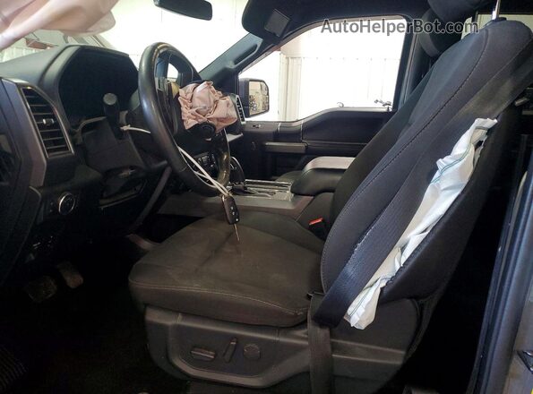 1FTEW1EP7LFC15389 2020 FORD F150 Gray Widok wnętrza z przodu