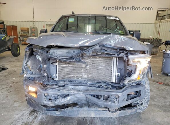 1FTEW1EP7LFC15389 2020 FORD F150 Gray Widok z przodu