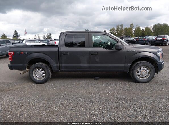 1FTEW1EP7LKE13333 2020 FORD F150 Gray Widok wnętrza z tyłu