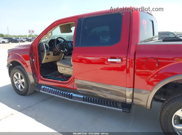 1FTEW1EP7LKF15604 2020 FORD F150 Red Vista frontal
