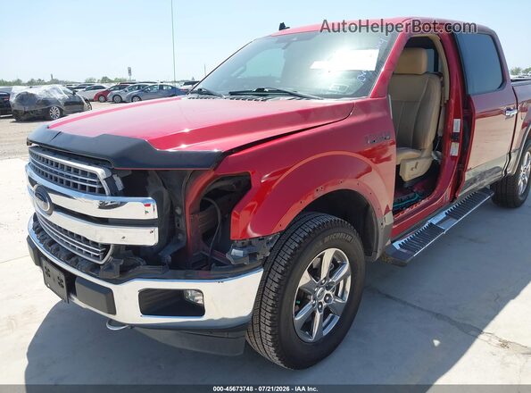 1FTEW1EP7LKF15604 2020 FORD F150 Red 