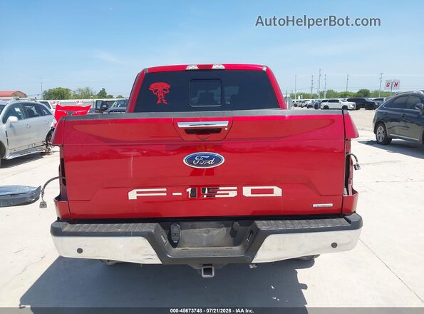1FTEW1EP7LKF15604 2020 FORD F150 Red 