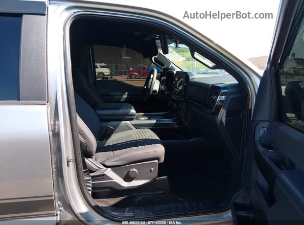 1FTEW1EP7MFA08180 2021 FORD F150 Silver Սալոնի դիմացի տեսք