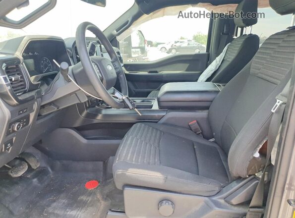 1FTEW1EP7MFB41683 2021 FORD F150 Gray Սալոնի դիմացի տեսք