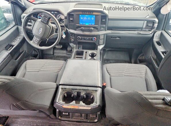 1FTEW1EP7MFB41683 2021 FORD F150 Gray Առջևի վահանակի տեսք