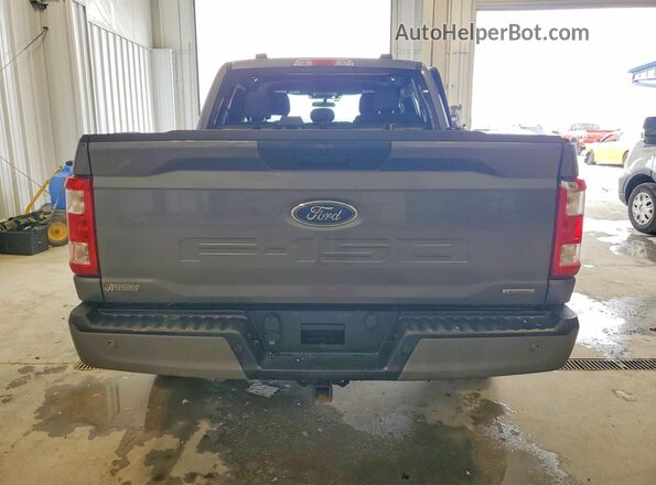 1FTEW1EP7MFB41683 2021 FORD F150 Gray Հետևի տեսք