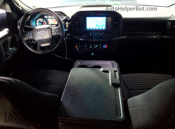 1FTEW1EP7NFA07726 2022 FORD F150 Blue Vista del salpicadero