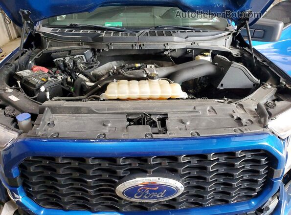1FTEW1EP7NFA07726 2022 FORD F150 Blue Vista interior trasera