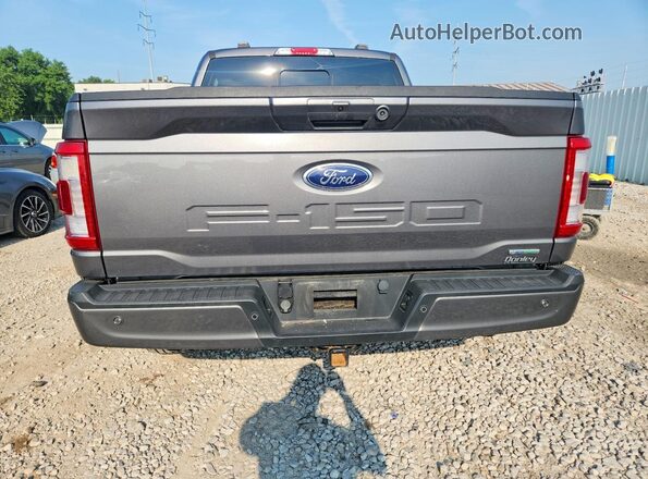 1FTEW1EP7NFA53573 2022 FORD F150 Gray Vista trasera