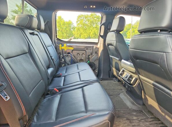 1FTEW1EP7NFA53573 2022 FORD F150 Gray Vista de los asientos traseros