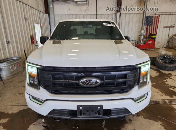 1FTEW1EP7NFB45234 2022 FORD F150 White Դիմացի տեսք