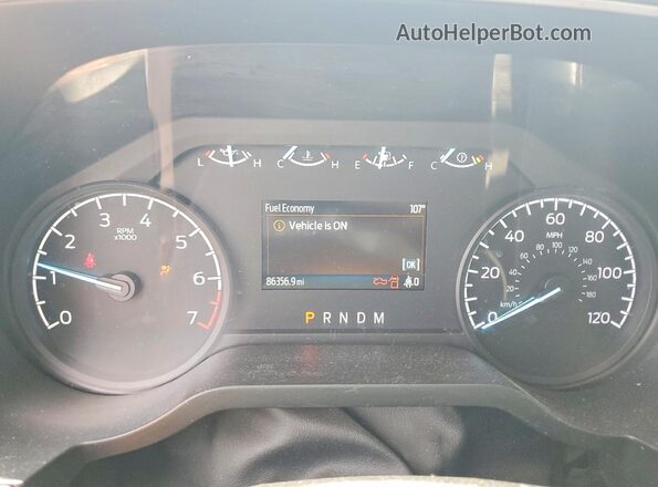 1FTEW1EP7NKD38605 2022 FORD F150 White Սարքավորումների վահանակի տեսք