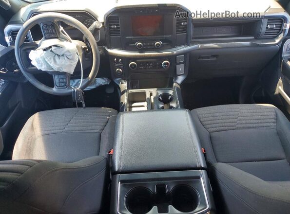 1FTEW1EP7PFA81764 2023 FORD F150 Gray Առջևի վահանակի տեսք