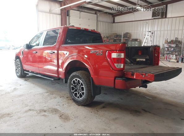 1FTEW1EP7PKD54239 2023 FORD F150 Red Trasero izquierdo