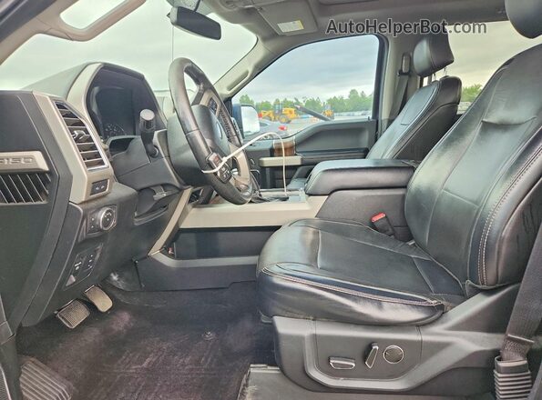 1FTEW1EP8GFB35766 2016 FORD F150 Blue Vista interior delantera