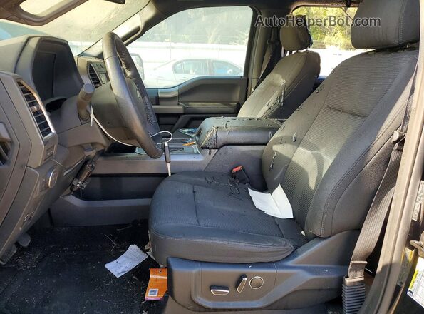 1FTEW1EP8GFC57995 2016 FORD F150 Black Vista interior delantera