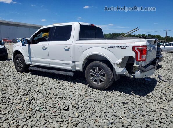 1FTEW1EP8GFC64350 2016 FORD F150 White Հետևի ձախ