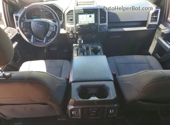 1FTEW1EP8GFC64350 2016 FORD F150 White Առջևի վահանակի տեսք